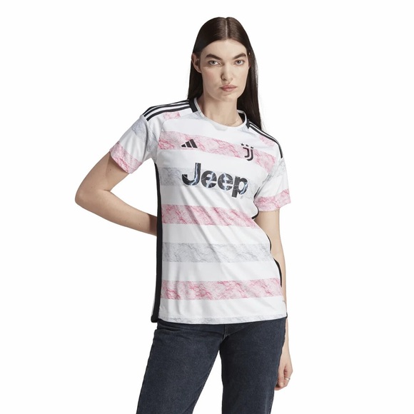 NWT Adidas Juventus 2023/2024 Away Soccer Jersey Women's Shirt IB0502 Size L - Picture 2 of 9